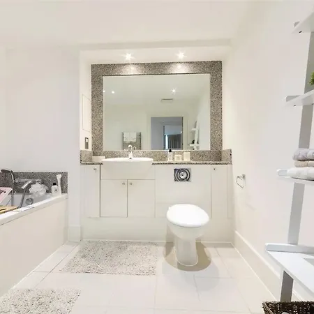 Panoramic Riverside Facing - 2 Bed - 2 Bath - 2 Balconies - In London Nine Elms Exterior photo